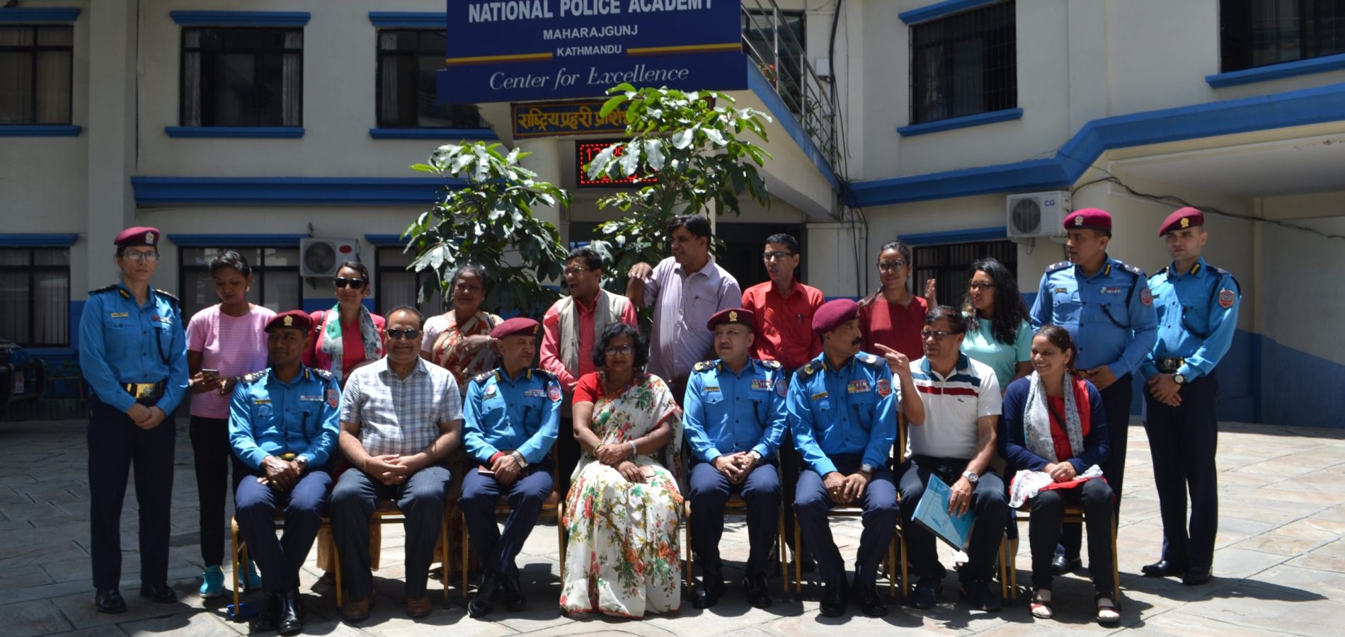 DHRC team in National Police Academy