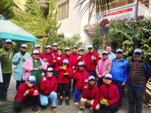 Workers and Trainees with disabilities in a cafe